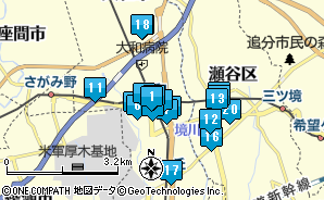 さがみ野駅（海老名市）周辺の時間貸駐車場 ｜タイムズ駐車場検索