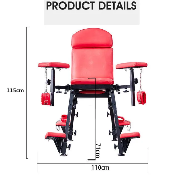 大人の多機能セックスチェア,緊縛,ダッチワイフ,多機能折りたたみ椅子,スレーブトレーニング,カップルのための大人のおもちゃ - AliExpress