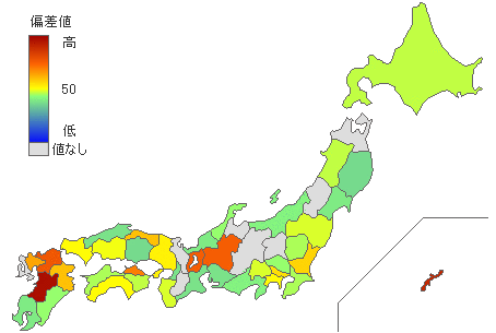 都道府県別ソープランド店舗数 - とどラン